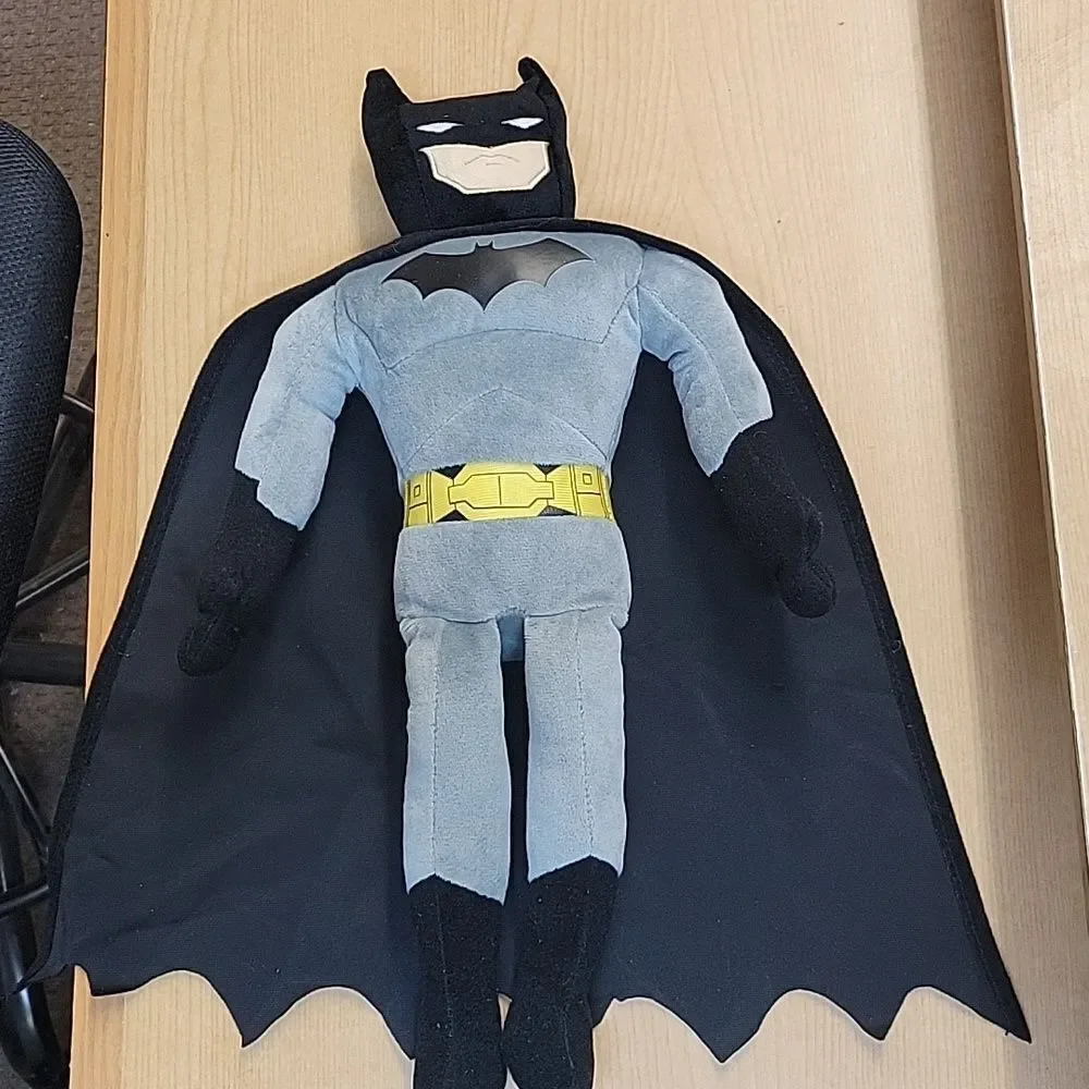 Batman My Size‎ Puzzle XL with Plush Toy - Blue and Black And Paper Mask